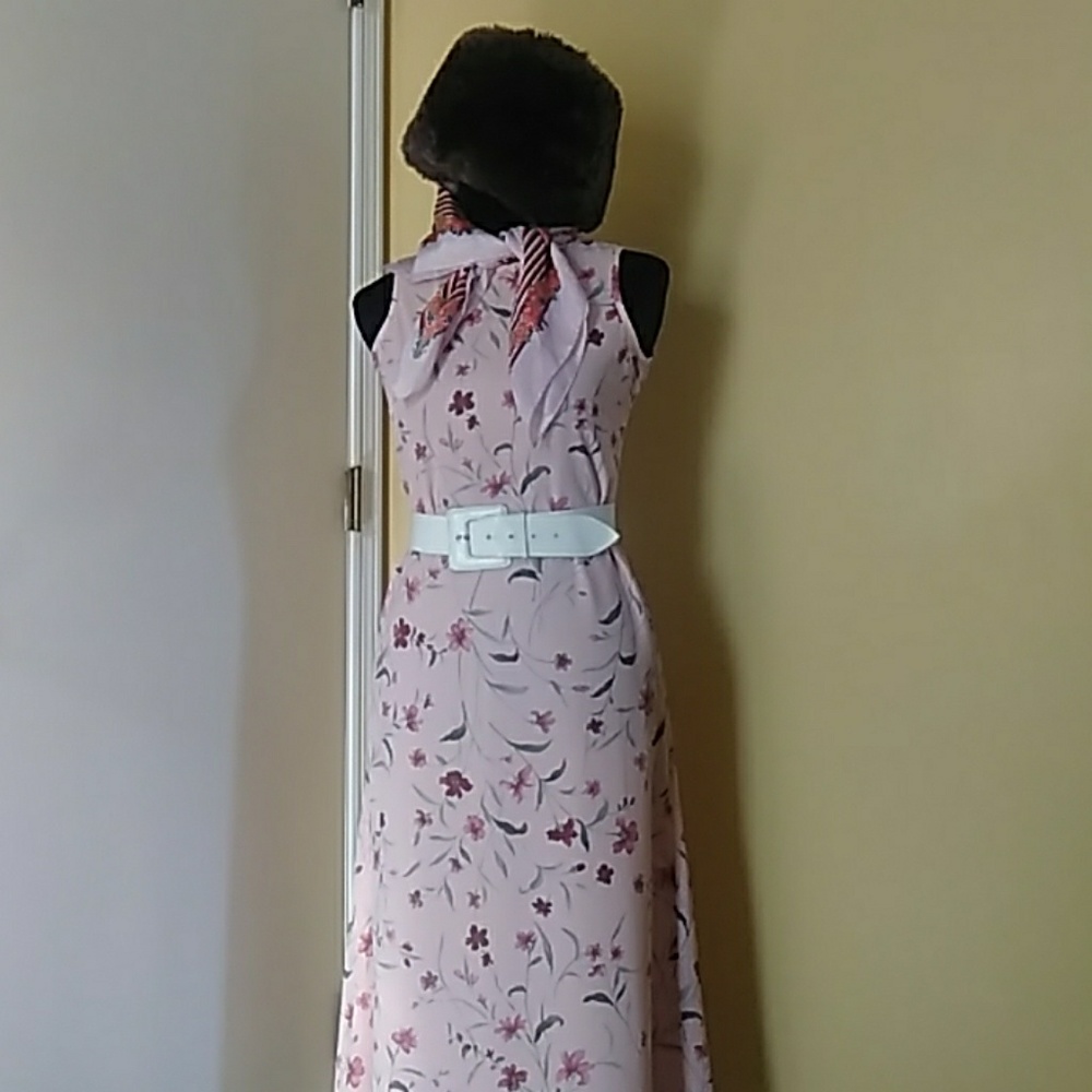 Pink Flower Dress